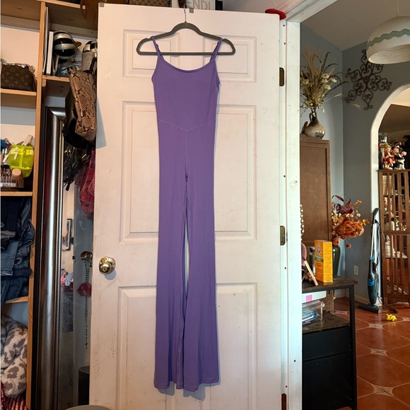 Offline by Aerie Lavender Leggings/Bodysuit - Picture 9 of 9